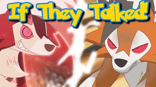 IF POKÉMON TALKED The Ultimate Lycanroc Battle Part 3 of 4 [upl. by Ained936]