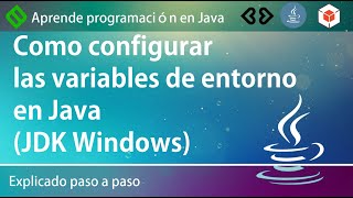 💻 Como CONFIGURAR las VARIABLES DE ENTORNO en Java JDK Windows [upl. by Carn399]