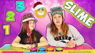 UN DOS TRES SLIME de Navidad  123 SLIME  Slime Videos [upl. by Ydnyl683]