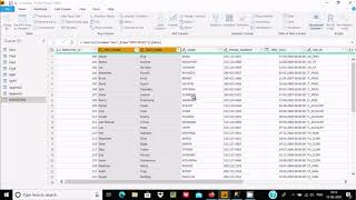 Merge Columns in Power Query  Power BI [upl. by Wooldridge]