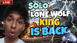 Free Fire Live 🔴 Lone Wolf King 🥴Yanva Gaming 😁 With Comeback Challenge 😂 ff freefire YanvaGaming [upl. by Safier847]