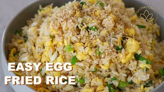 5 Minutes EASY Egg Fried Rice [upl. by Rania]