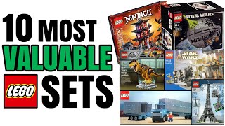 THE 10 MOST VALUABLE LEGO SETS 19492023 [upl. by Nosned]