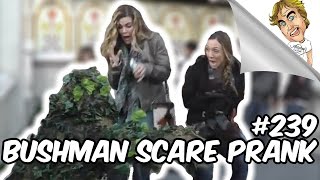 FUNNY PRANK BUSHMAN SCARE PRANK 239  Ryan Lewis Pranks [upl. by Emlynn]