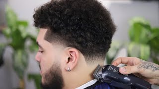 TAPER HAIRCUT TUTORIAL FRESHEST AND SIMPLEST WAY [upl. by Ecniuq]