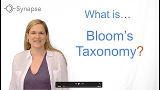 What is Blooms Taxonomy [upl. by Kaazi]