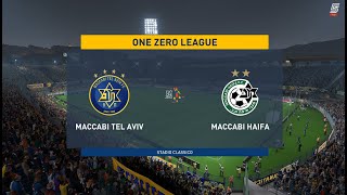 FIFA 23 – Maccabi Tel Aviv VS Maccabi Haifa [upl. by Margetts]