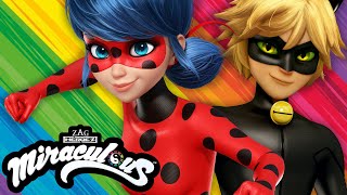 1 HEURE MIRACULOUS  😍 LADYBUG amp CHAT NOIR 🐞  Compilation saison 4 [upl. by Schaper]