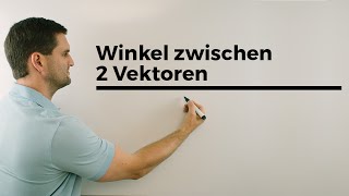 Winkel zwischen 2 Vektoren  Mathe by Daniel Jung [upl. by Call]