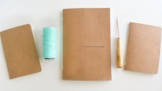 Cómo hacer un cuaderno sencillo Tutorial de Cuadernillo [upl. by Ormiston]