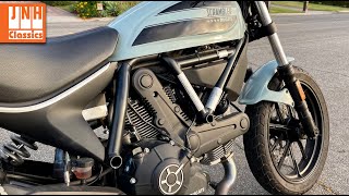 Ducati Scrambler Full Service New Timing Belts and Scenic Ride [upl. by Amilb]