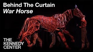 Behind the Curtain War Horse  Joey the Horse [upl. by Zachariah58]