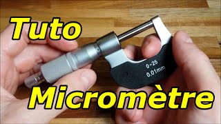 Tuto  Comment utiliser un Micromètre [upl. by Lissie]