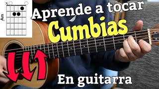 Cumbia en Guitarra Tutorial [upl. by Blunt]