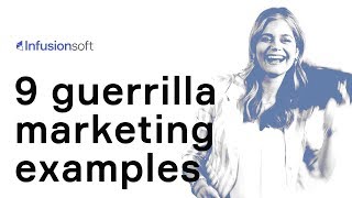 9 guerrilla marketing examples [upl. by Chesna]