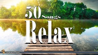 Relax  50 Songs  Relaxing Music Chillout amp Spa Music Acoustic Guitar Sounds of Nature [upl. by Led]