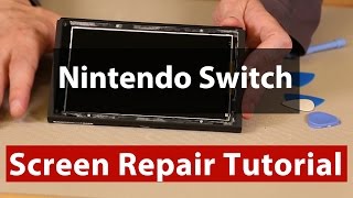 Nintendo Switch Screen Replacement  LCD amp Digitizer Replacement [upl. by Jammin]