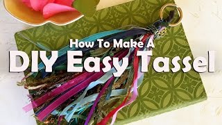 How To Make A DIY Easy Tassel [upl. by Laris353]