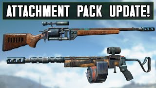 We Finally Did The Pipe Guns  Attachment Pack Update Fallout 4 Mod [upl. by Hahsia7]