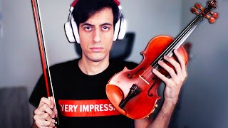 I play the VIOLIN SACRILEGIOUS FOOTAGE [upl. by Rockafellow617]