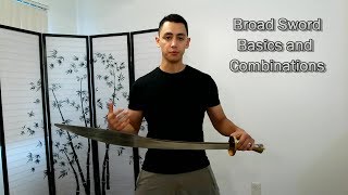 Wushu Broadsword  Movements and basics [upl. by Kurzawa229]