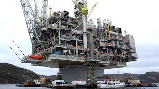 A look at Newfoundland’s massive Hebron oil platform [upl. by Nahc369]