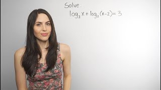 Solving Logarithmic Equations How NancyPi [upl. by Arrej674]