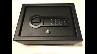 StackOn Electric Lock Drawer Safe Review [upl. by Chiou]