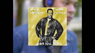 Luther Vandross  Never Too Much NEVER DULL REMIX [upl. by Noiwtna]