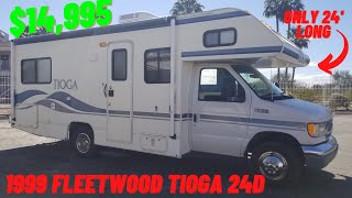 15000 Motorized Class C RV 1999 Fleetwood Tioga 24D Video Walkthrough SOLD [upl. by Efram251]