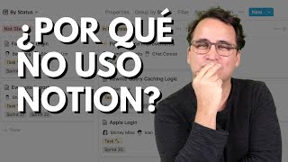 Por qué no uso Notion y qué uso en su reemplazo [upl. by Frank]