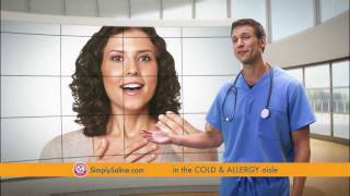 ARM amp HAMMER™ Simply Saline™ Nasal Mists  Featuring Dr Travis Stork [upl. by Burman]