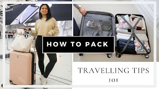 How to Pack Your Suitcase for Travel Packing Tips  Nathalee Pauline [upl. by Scandura]