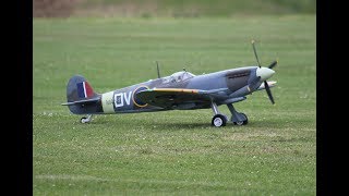 Flightline 1600mm Spitfire Build [upl. by Ortrude]