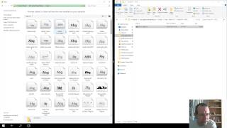 Add Font TTF To Windows 10  Install Font  How To  Load Truetype format  Graphicxtras [upl. by Bancroft115]