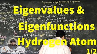 L321 Eigenvalues and eigenfunctions of the angular momentum operator [upl. by Orutra]