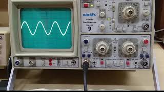 How to use Cathode Ray Oscilloscope CRO [upl. by Issy]