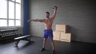 Kettlebell Clean And Press [upl. by Margeaux]