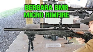 Bergara Micro Rimfire BMR  TTAG On The Range [upl. by Otrebireh]