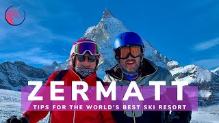 Tips to help you MAXIMIZE your trip to Zermatt Switzerland the Worlds BEST ski resort [upl. by Agni985]