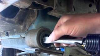 Leaf spring bushing replacement [upl. by Acebber]