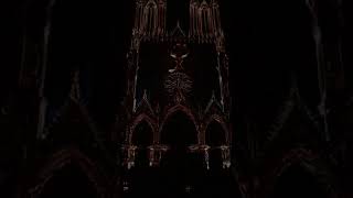 Cathedrale Notre Dame de Reims Light Show [upl. by Saloma]