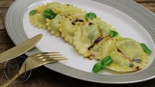 RAVIOLIS DE ESPINACAS Y RICOTTA  Cómo hacer ravioles caseros [upl. by Mongeau]