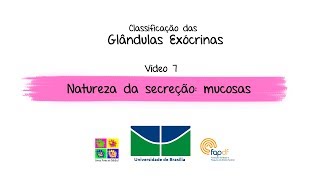 7 Glândulas Exócrinas Mucosas [upl. by Eseuqcaj347]