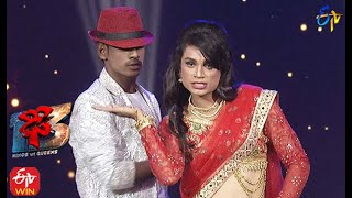 Sravan amp Pandu Performance  Dhee 13  Kings vs Queens  28th April 2021  ETV Telugu [upl. by Ynafetse806]