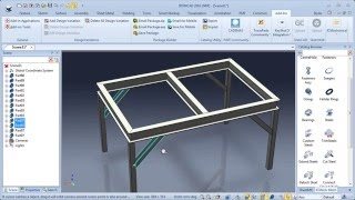 IronCAD Mechanical  Steel Sections Part 12 [upl. by Ilenna]