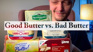 Choosing Healthy Butter  Margarine vs Cultured vs Pastured vs Regular [upl. by Kennedy410]