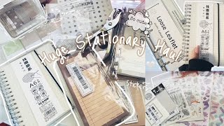 🍑 a huge cute and affordable stationery haul  SHEIN [upl. by Fortier]