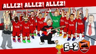 🏆ALLEZ ALLEZ ALLEZ 52🏆 Liverpool vs Roma Champions League SemiFinal 2018 goals highlights [upl. by Yntrok]