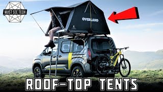 8 New Roof Top Tents and Lightweight Camping Inventions You Can Afford [upl. by Ahar]